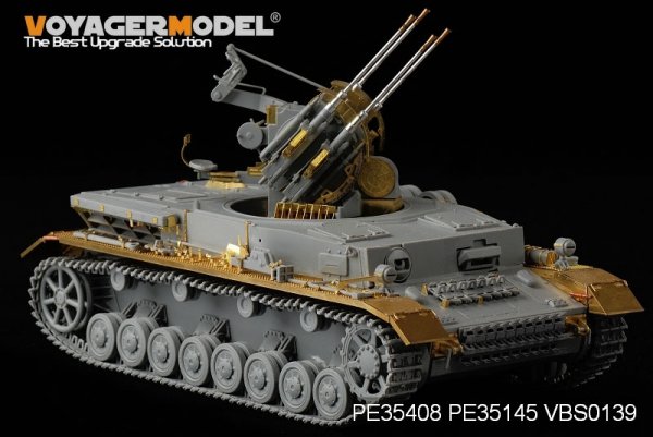 Voyager Model PE35408 WWII German Panzer IV ausf G 20mm Flakpanzer IV &quot;Wirbelwind&quot; For DRAGON 6342 1/35