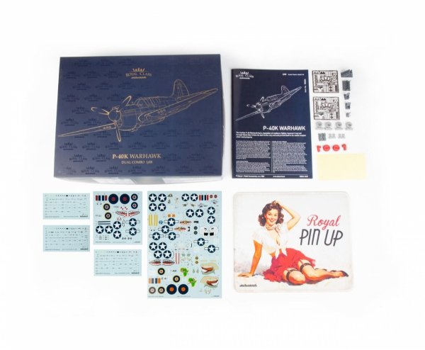 Eduard R0024 Curtiss P-40 K Warhawk - Dual Combo / The Royal Class 1/48