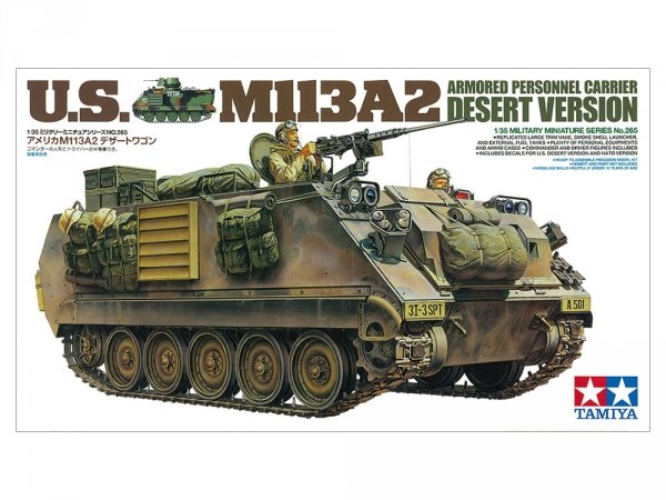 Tamiya 35265 U.S. M113A2 Armored Personnel Carrier Desert Version (1:35)