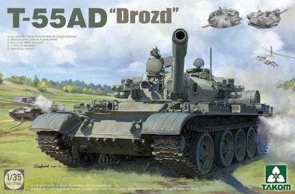 Takom 2166 T-55AD &quot;Drozd&quot; 1/35