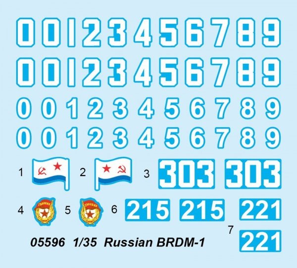 Trumpeter 05596 Russian BRDM-1