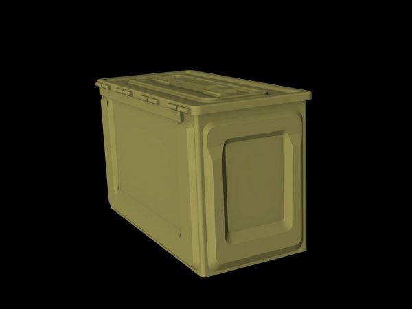 Panzer Art RE35-394 US ammo boxes for 0,5 ammo (metal pattern) 1/35