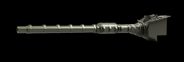 Panzer Art GB35-144 M68 Gun barrel for IDF Merkava 1&amp;2 MBT 1/35