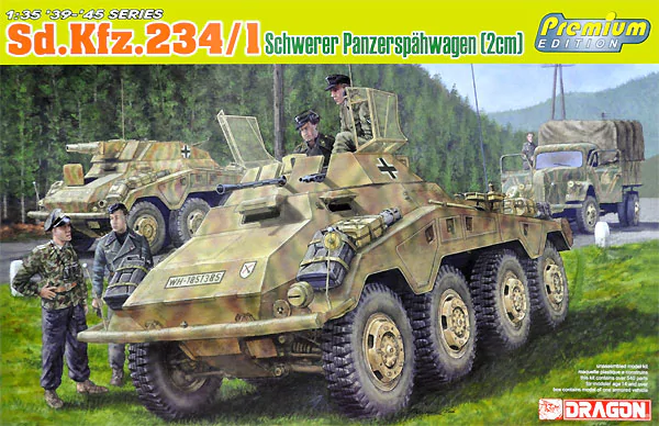 Dragon 6879 Sd.Kfz.234/1 Schwerer Panzerspähwagen (2cm) Premium Edition 1/35