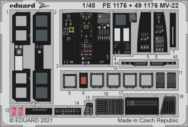 Eduard FE1176 MV-22 HOBBY BOSS 1/48