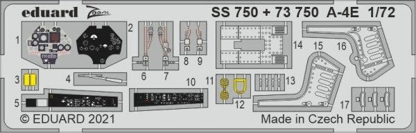 Eduard SS750 A-4E FUJIMI / HOBBY 2000 1/72