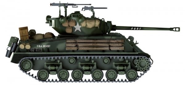 Italeri 6529 M4A3E8 SHERMAN FURY