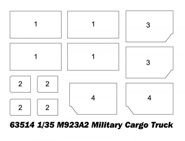 I Love Kit 63515 M925A1 Military Cargo Truck 1/35