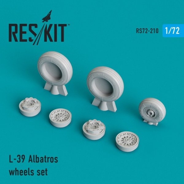 RESKIT RS72-0210 L-39 Albatros wheels set 1/72