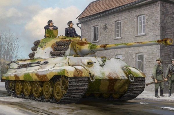 Hobby Boss 84532 Pz.Kpfw.VI Sd.Kfz.182 Tiger II (Henschel Feb-1945 Production)  1/35