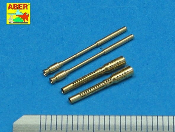 Aber A32005 Set of 2 barrels for German 13mm aircraft machine guns MG 131 (early type) (1:32)