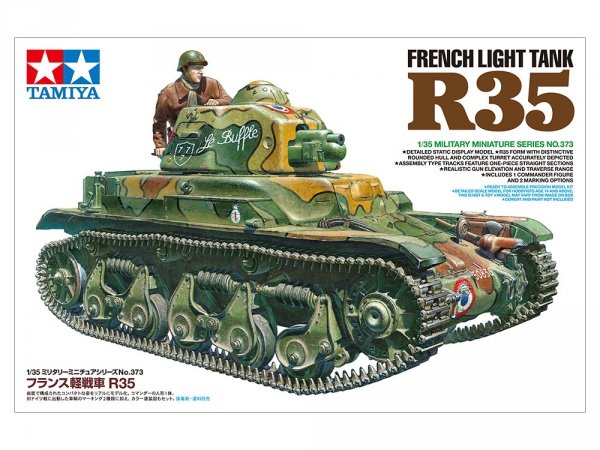 Tamiya 35373 French Light Tank R35 1/35