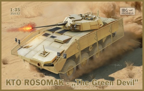 IBG 35032 KTO Rosomak Polish APC The Green Devil 1/35