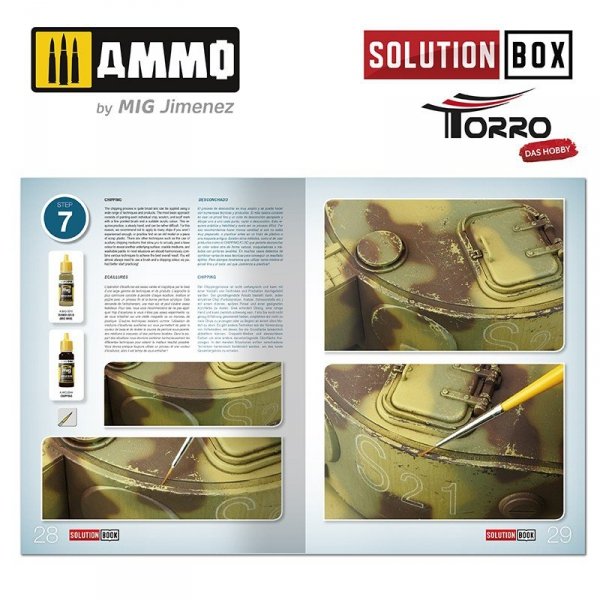 AMMO of Mig Jimenez 2414300001 How to paint WWII German Tanks - Solution Book