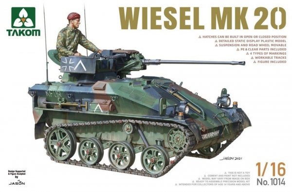 Takom 1014 Wiesel MK 20 1/16