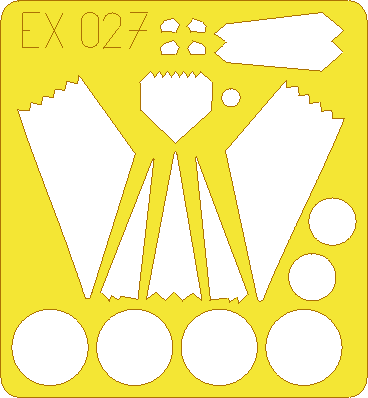 Eduard EX027 F-117 1/48 TAMIYA