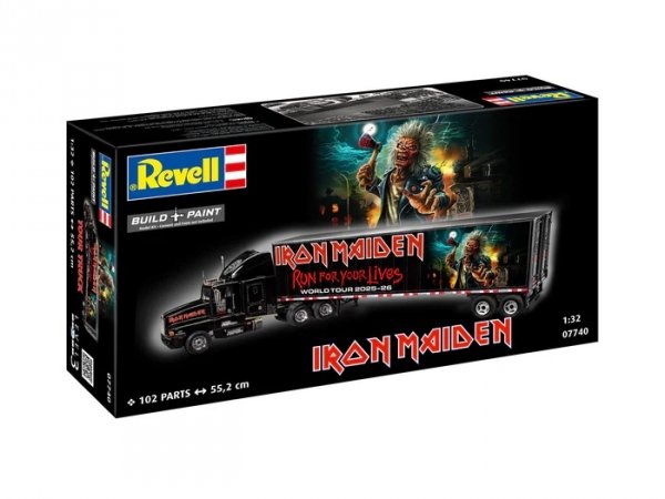 Revell 07740 Iron Maiden Tour Truck 1/32