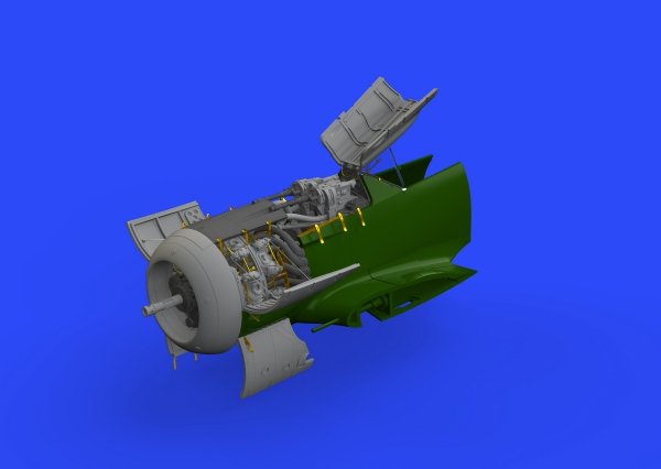 Eduard 648941 Fw 190A-7 engine &amp; fuselage guns Eduard 1/48
