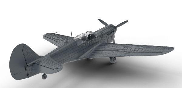 Eduard R0025 P-40N WARHAWK ROYAL CLASS DUAL COMBO 1/48