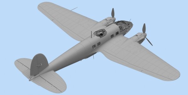 ICM 48262 He 111H-6, WWII German Bomber (1:48)