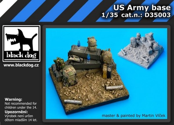 Black Dog D35003 US army base 1/35