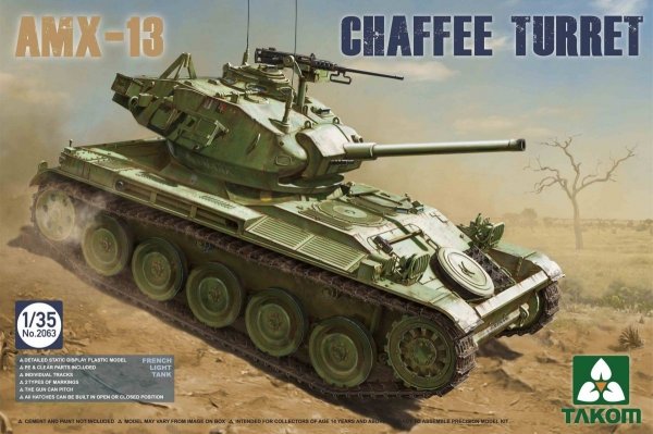 Takom 2063 AMX-13 Chaffee Turret 1/35