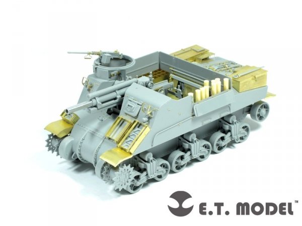 E.T. Model S35-005 WWII US M7 Priest Mid Production Value Package For DRAGON 6637 1/35