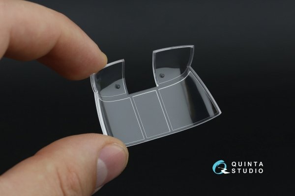 Quinta Studio QDS-48590 MH-60L Blackhawk 3D-Printed &amp; coloured Interior on decal paper (ICM) (Small version) 1/48