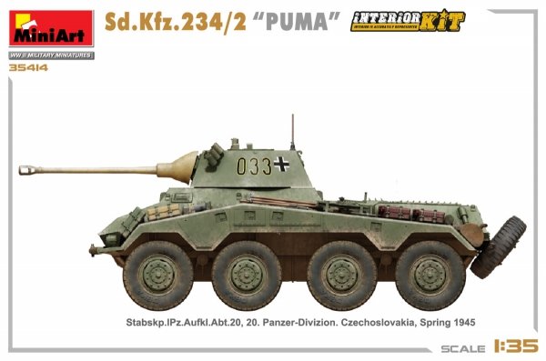 MiniArt 35419 SD.KFZ.234/2 PUMA 1/35