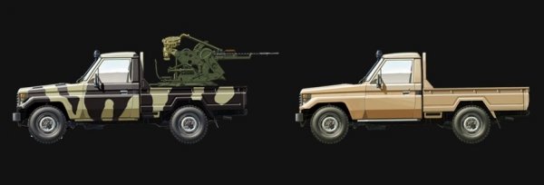 Meng Model VS-005 PICKUP w/ZPU-2 (1:35)