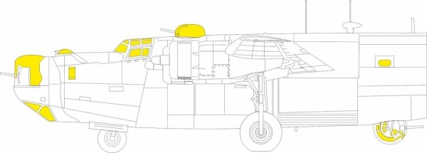 Eduard BIG72183 B-24H AIRFIX 1/72