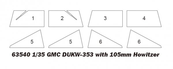 I Love Kit 63540 GMC DUKW-353 with 105mm Howitzer 1/35