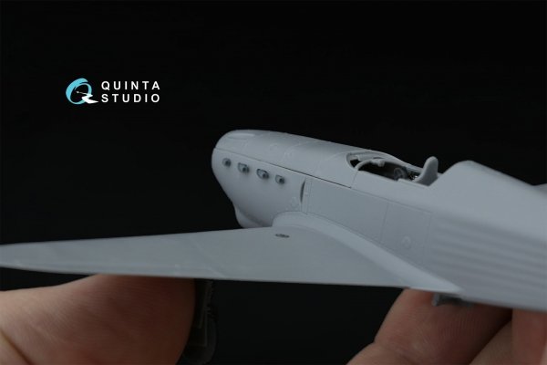 Quinta Studio QT72011 Yak-1 Exhaust pipes (Zvezda) 1/72