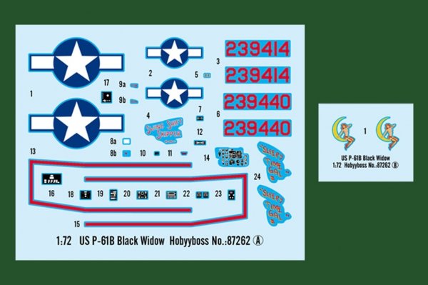 Hobby Boss 87262 US P-61B Black Widow 1/72