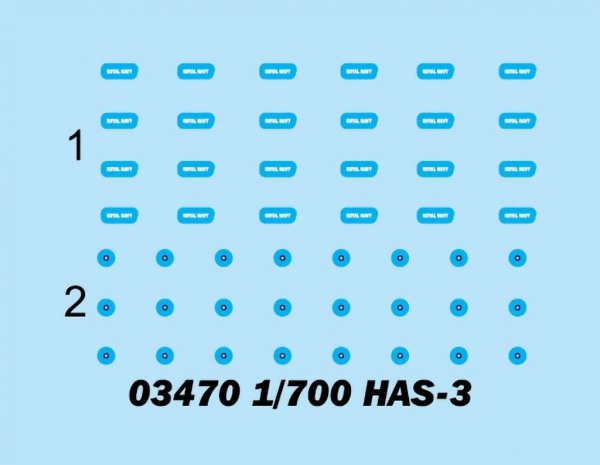 Trumpeter 03470 HAS-3 1/700