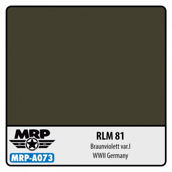 Mr. Paint MRP-A073 RLM 81 Braunviolet (variant 1) - aqua colors - 17ml