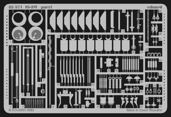 Eduard 35571 IS-3M 1/35 Trumpeter