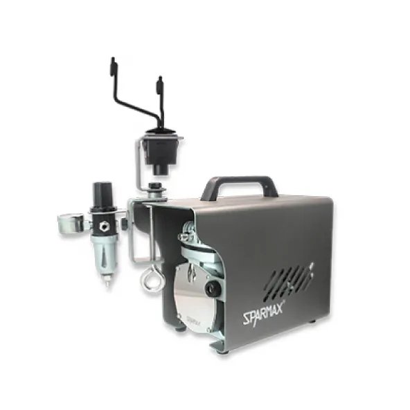 Sparmax AC501XZ Zeta Mini Air Compressor With Smart Stop Hanger And 2m Hose