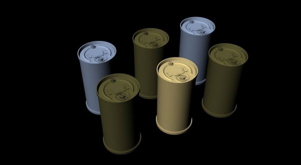 Panzer Art RE35-599 WWII 50l petrol/oil barrel (12pcs) 1/35