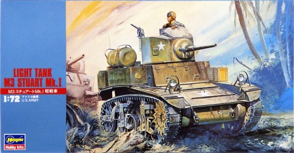 Hasegawa MT03 Light Tank M3 Stuart Mk.I (1:72)