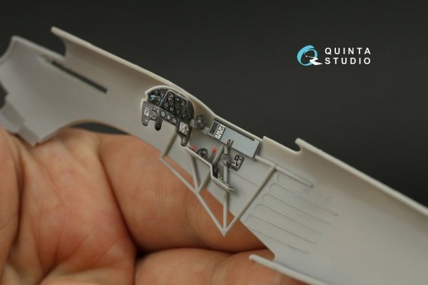 Quinta Studio QD48299 Yak-9T/DD 3D-Printed &amp; coloured Interior on decal paper (Modelsvit) 1/48