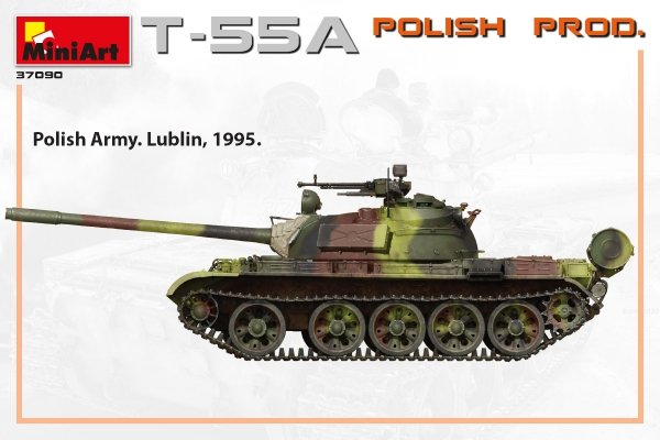 MiniArt 37090 T-55A POLISH PRODUCTION 1/35