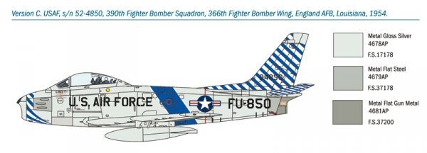 Italeri 1426 F-86F Sabre 1/72