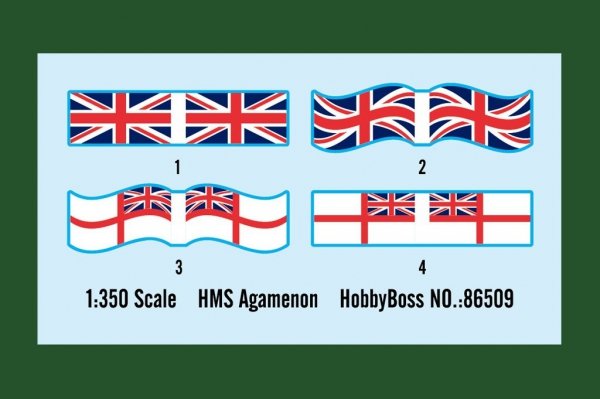 Hobby Boss 86509 HMS Agamenon (1:350)