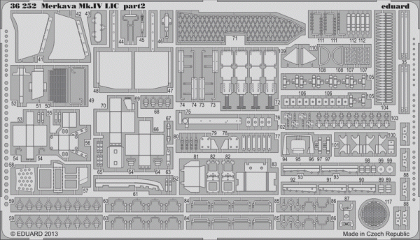 Eduard 36252 Merkava Mk. IV LIC 1/35 Academy