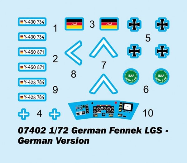 Trumpeter 07402 Fennek LGS - German Version 1/72