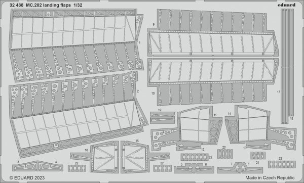 Eduard BIG33158 MC.202 ITALERI 1/32 