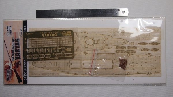 Wood Hunter W35001 Wood Deck Imperial Russia Varyag for Zvezda 1/350