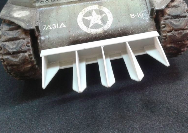 Panzer Art  RE35-576 T1 “Rhino device” for US tanks pattern 2 1/35