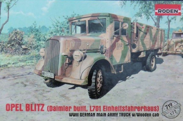 Roden 719 OPEL BLITZ (Daimler built, L701 Einheitsfahrerhaus) (1:72)